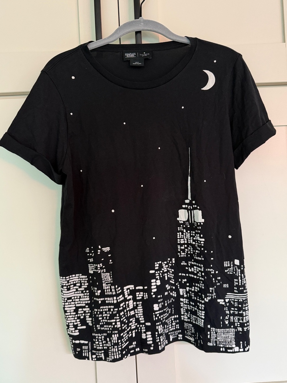 Kate Spade The Empire State Building Short Sleeve Tee